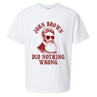 John Brown Did Nothing Wrong Sueded Cloud Jersey T-Shirt