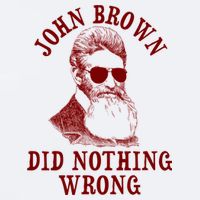 John Brown Did Nothing Wrong Sueded Cloud Jersey T-Shirt