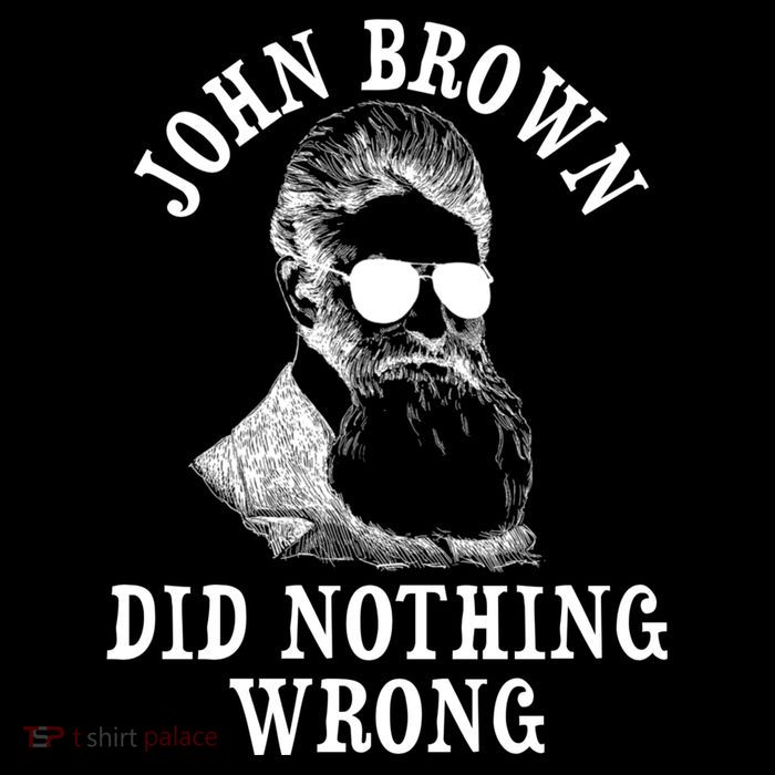 John Brown Did Nothing Wrong Youth Performance Sprint T-Shirt