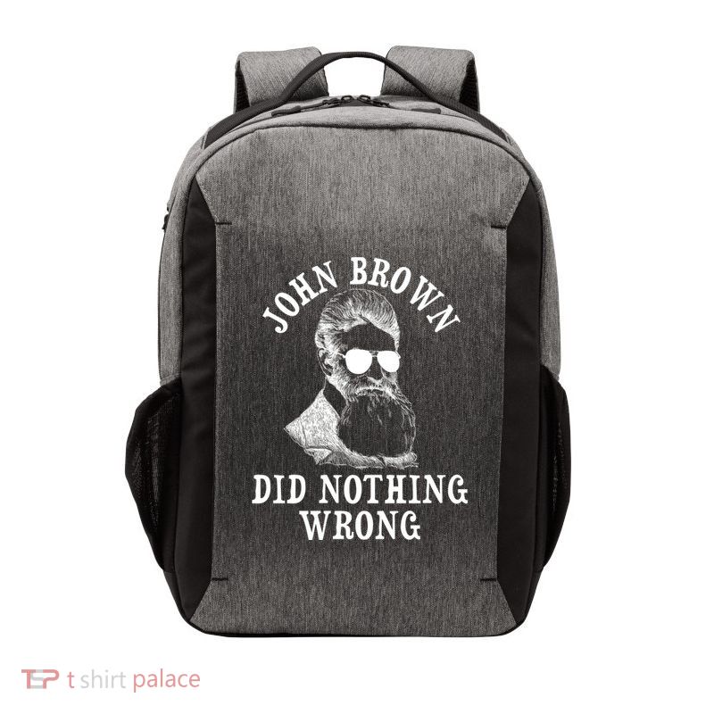 John Brown Did Nothing Wrong Vector Backpack