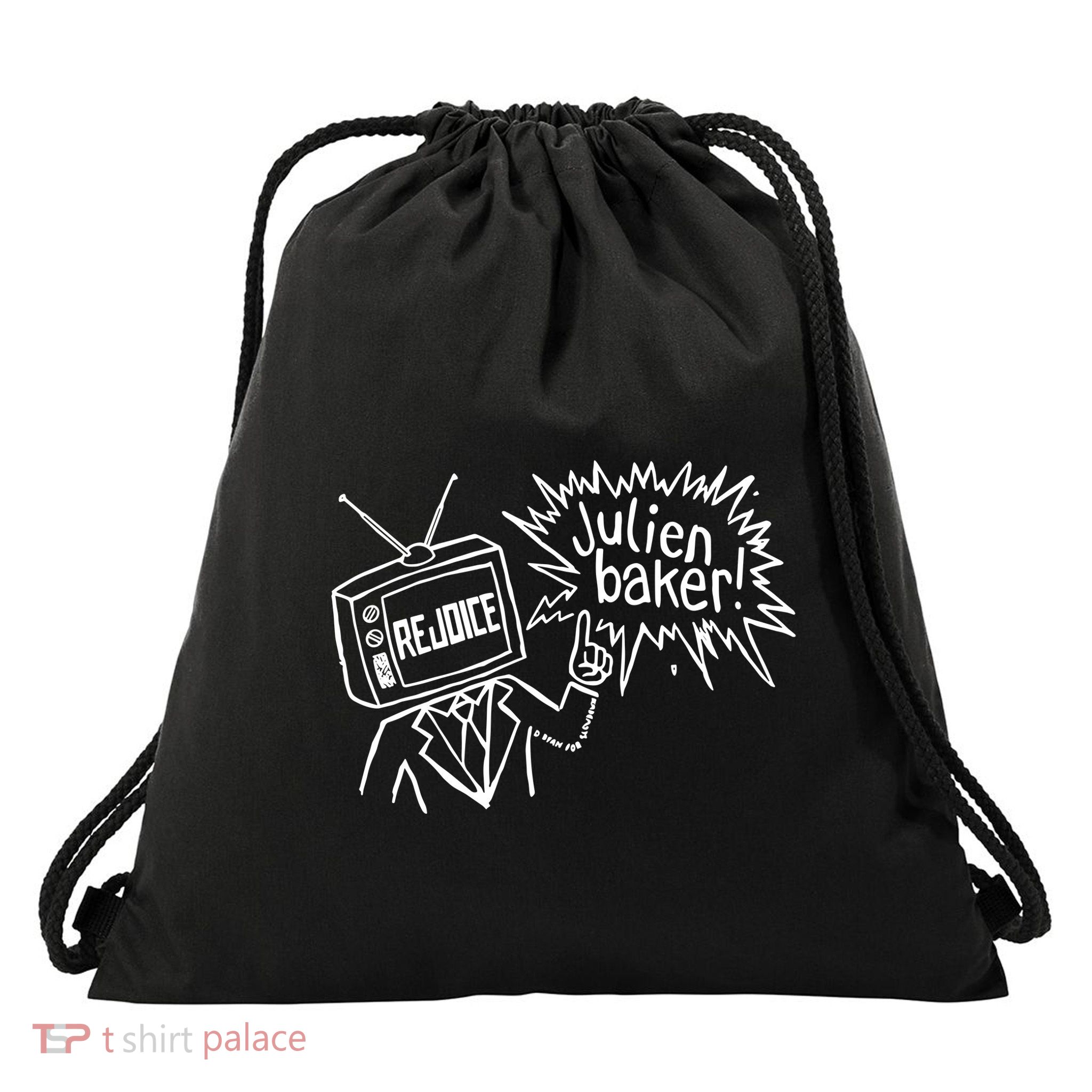 Julien Baker D Ryan For Slowdown Rejoice Drawstring Bag