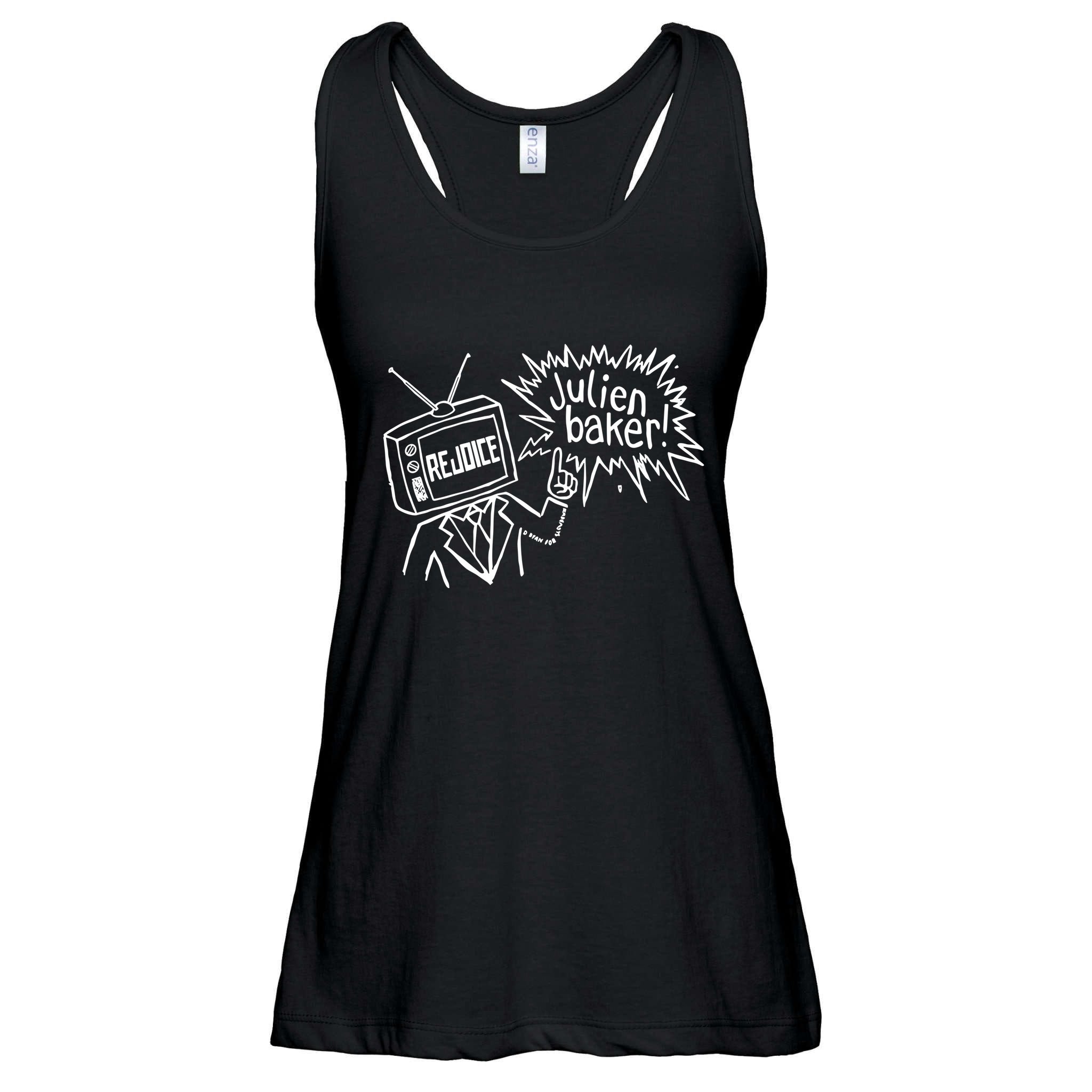 Julien Baker D Ryan For Slowdown Rejoice Ladies Essential Flowy Tank