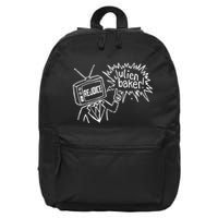 Julien Baker D Ryan For Slowdown Rejoice 16 in Basic Backpack
