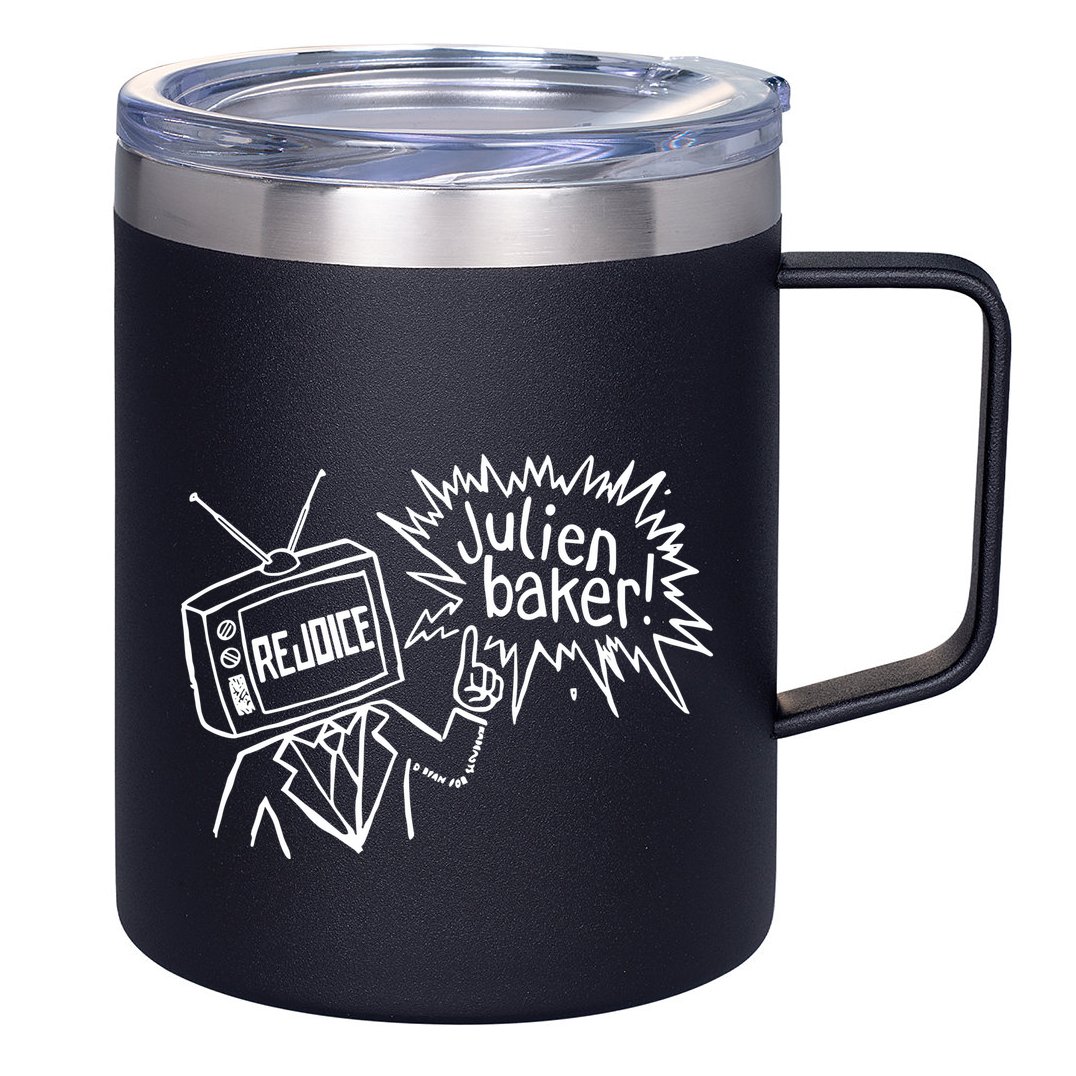 Julien Baker D Ryan For Slowdown Rejoice 12oz Stainless Steel Coffee Mug