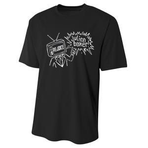 Julien Baker D Ryan For Slowdown Rejoice Performance Sprint T-Shirt