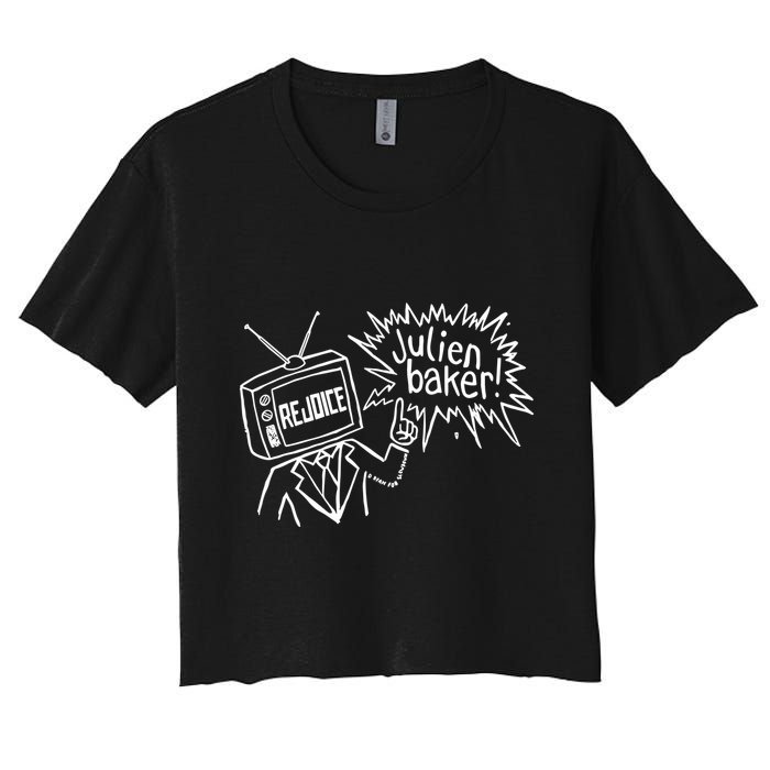 Julien Baker D Ryan For Slowdown Rejoice Crop Top