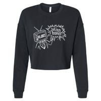 Julien Baker D Ryan For Slowdown Rejoice Cropped Pullover Crew