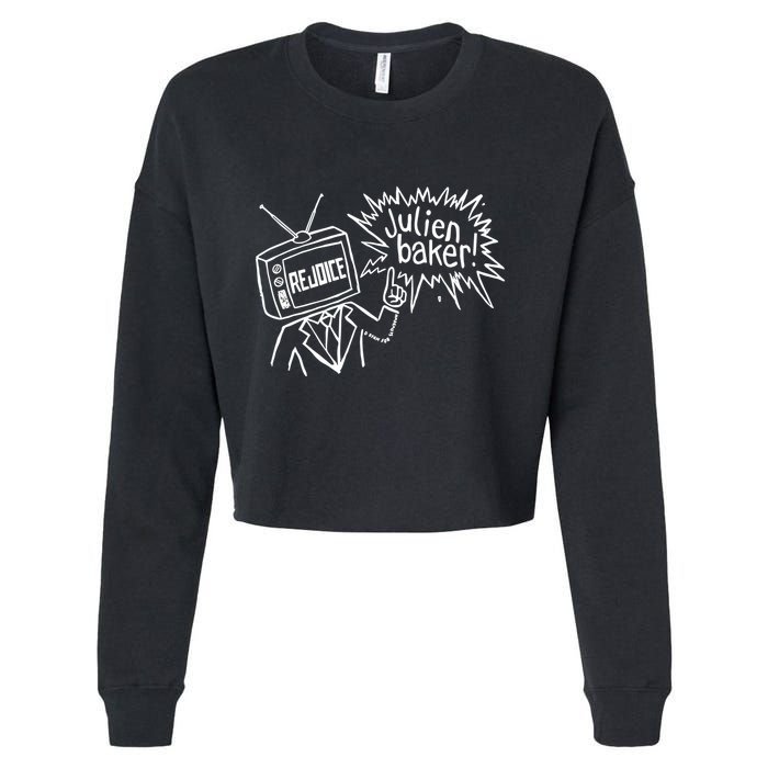 Julien Baker D Ryan For Slowdown Rejoice Cropped Pullover Crew