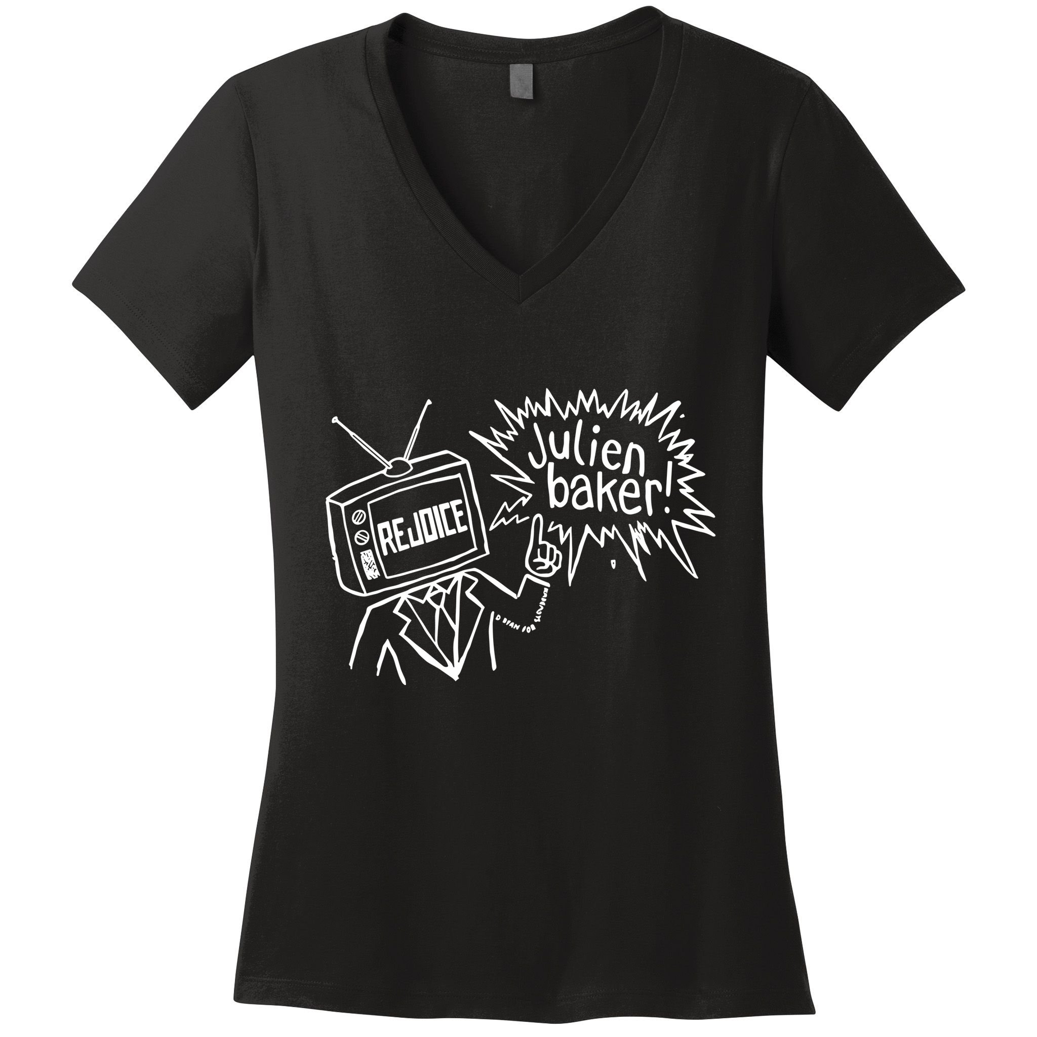 Julien Baker D Ryan For Slowdown Rejoice Women's V-Neck T-Shirt