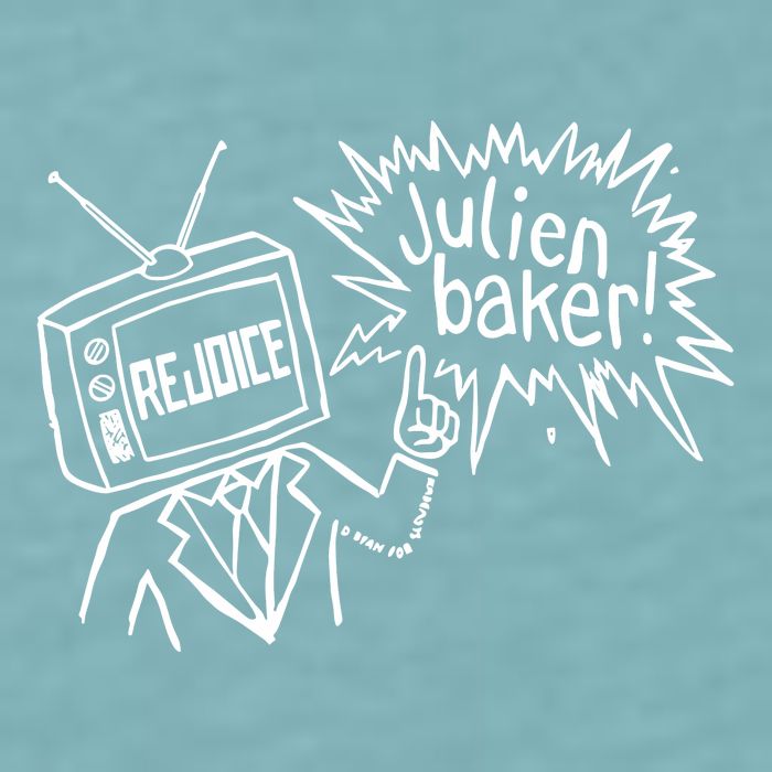 Julien Baker D Ryan For Slowdown Rejoice Sueded Cloud Jersey T-Shirt