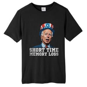 Joe Biden Dazed And Very Confused Short Time Memory Loss Funny Gift Tall Fusion ChromaSoft Performance T-Shirt