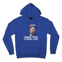 Joe Biden Dazed And Very Confused Short Time Memory Loss Funny Gift Tall Hoodie