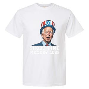 Joe Biden Dazed And Very Confused Short Time Memory Loss Funny Gift Garment-Dyed Heavyweight T-Shirt