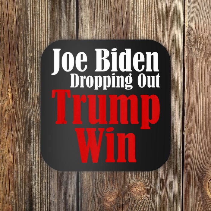 Joe Biden Dropping Out Trump Win 2024 Of Presidential Race Coaster