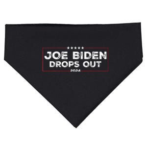 Joe Biden Drops Out 2024 USA-Made Doggie Bandana