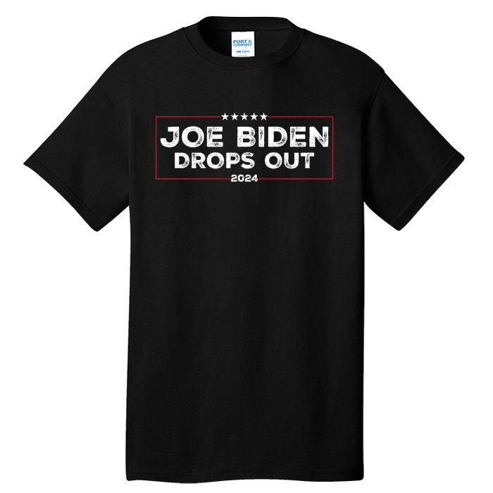 Joe Biden Drops Out 2024 Tall T-Shirt