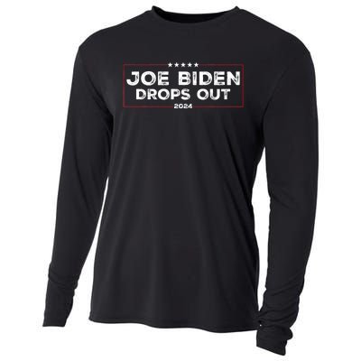 Joe Biden Drops Out 2024 Cooling Performance Long Sleeve Crew