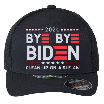 Joe Biden Drop Out Bye Bye Biden Flexfit Unipanel Trucker Cap