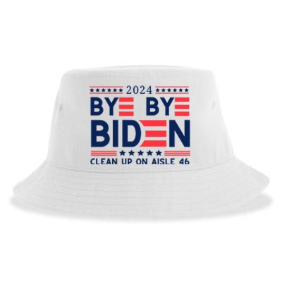 Joe Biden Drop Out Bye Bye Biden Sustainable Bucket Hat