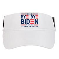 Joe Biden Drop Out Bye Bye Biden Adult Drive Performance Visor