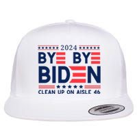 Joe Biden Drop Out Bye Bye Biden Flat Bill Trucker Hat