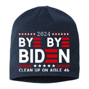 Joe Biden Drop Out Bye Bye Clean Up On Aisle 46 Sustainable Beanie