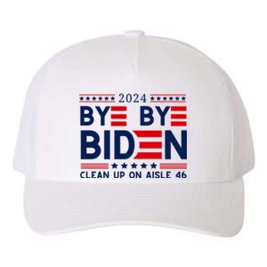 Joe Biden Drop Out Bye Bye Clean Up On Aisle 46 Yupoong Adult 5-Panel Trucker Hat