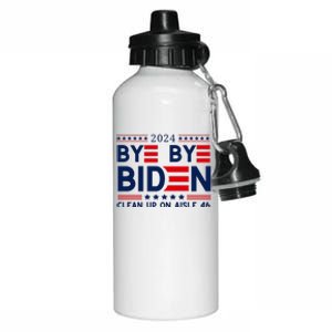 Joe Biden Drop Out Bye Bye Clean Up On Aisle 46 Aluminum Water Bottle