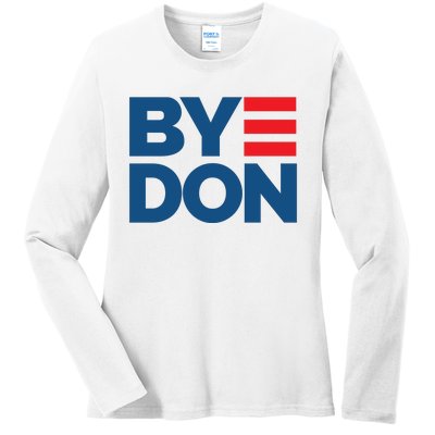 Joe Biden Drop Out Election Bye Don 2024 Ladies Long Sleeve Shirt