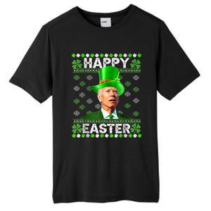 Joe Biden Easter Confused St Patricks Day Tall Fusion ChromaSoft Performance T-Shirt