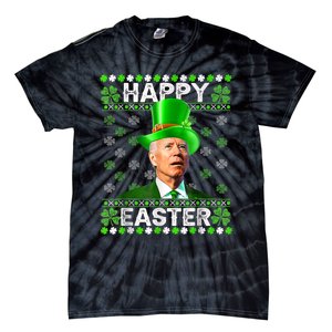 Joe Biden Easter Confused St Patricks Day Tie-Dye T-Shirt