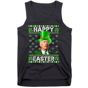 Joe Biden Easter Confused St Patricks Day Tank Top