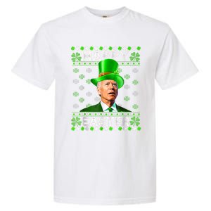 Joe Biden Easter Confused St Patricks Day Garment-Dyed Heavyweight T-Shirt