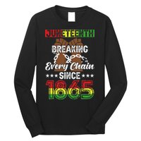 Juneteenth Breaking Every Chain Since 1865 African Long Sleeve Shirt