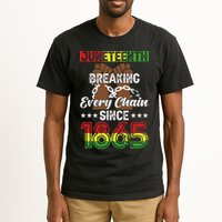 Juneteenth Breaking Every Chain Since 1865 African Tall T-Shirt
