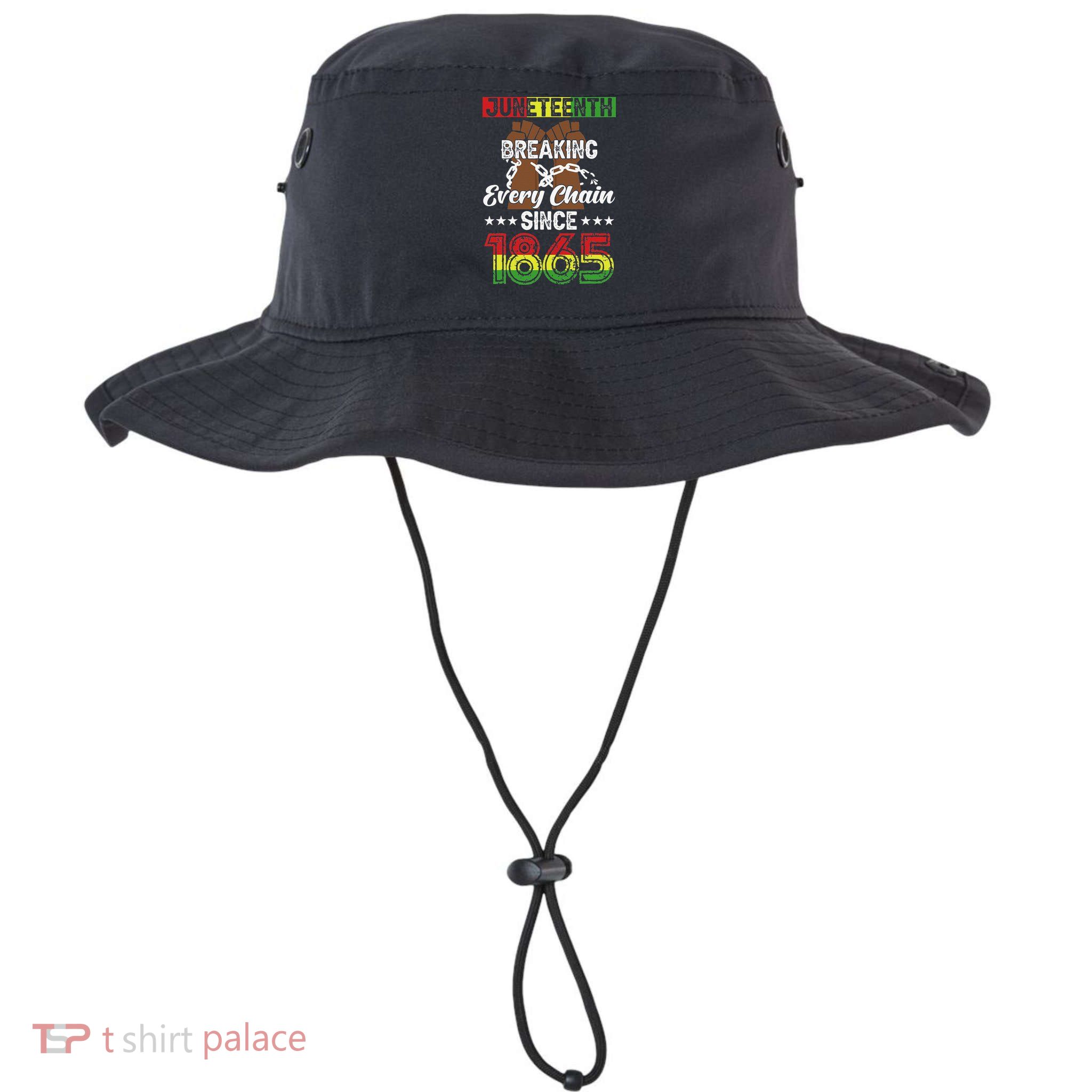 Juneteenth Breaking Every Chain Since 1865 African Bucket Hat