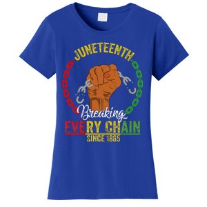 Juneteenth Breaking Every Chain Since 1865 Women's T-Shirt