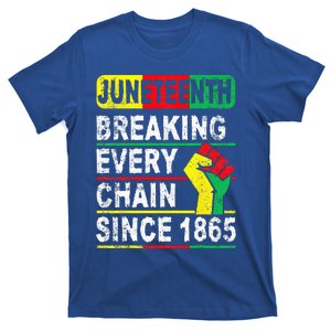 Juneteenth Breaking Every Chain Since 1865 African American T-Shirt