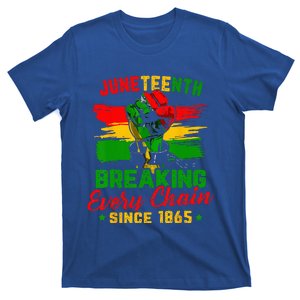 Juneteenth Breaking Every Chain Since 1865 T-Shirt