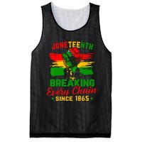 Juneteenth Breaking Every Chain Since 1865 Mesh Reversible Basketball Jersey Tank