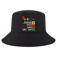 Juneteenth Breaking Every Chain Since 1865 Cool Comfort Performance Bucket Hat