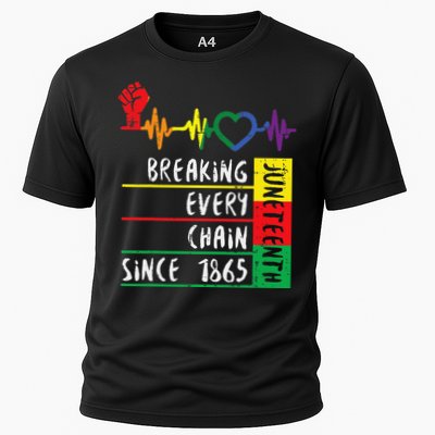 Juneteenth Breaking Every Chain Since 1865 Performance Shirt