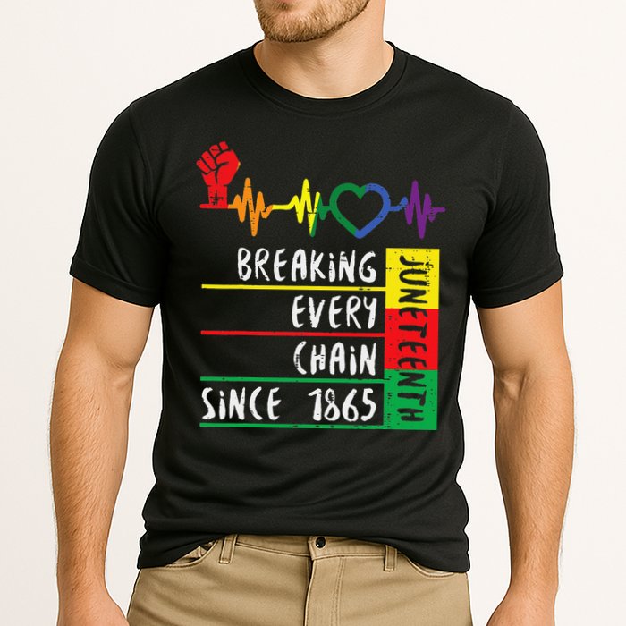 Juneteenth Breaking Every Chain Since 1865 Performance Shirt