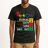 Juneteenth Breaking Every Chain Since 1865 Tall T-Shirt