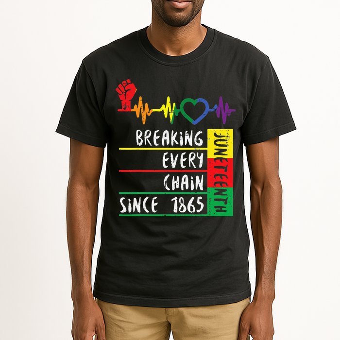 Juneteenth Breaking Every Chain Since 1865 Tall T-Shirt