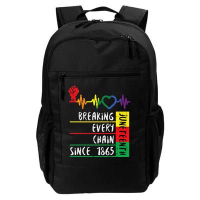 Juneteenth Breaking Every Chain Since 1865 Backpack