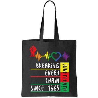 Juneteenth Breaking Every Chain Since 1865 Bag