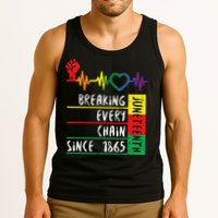 Juneteenth Breaking Every Chain Since 1865 Tank Top