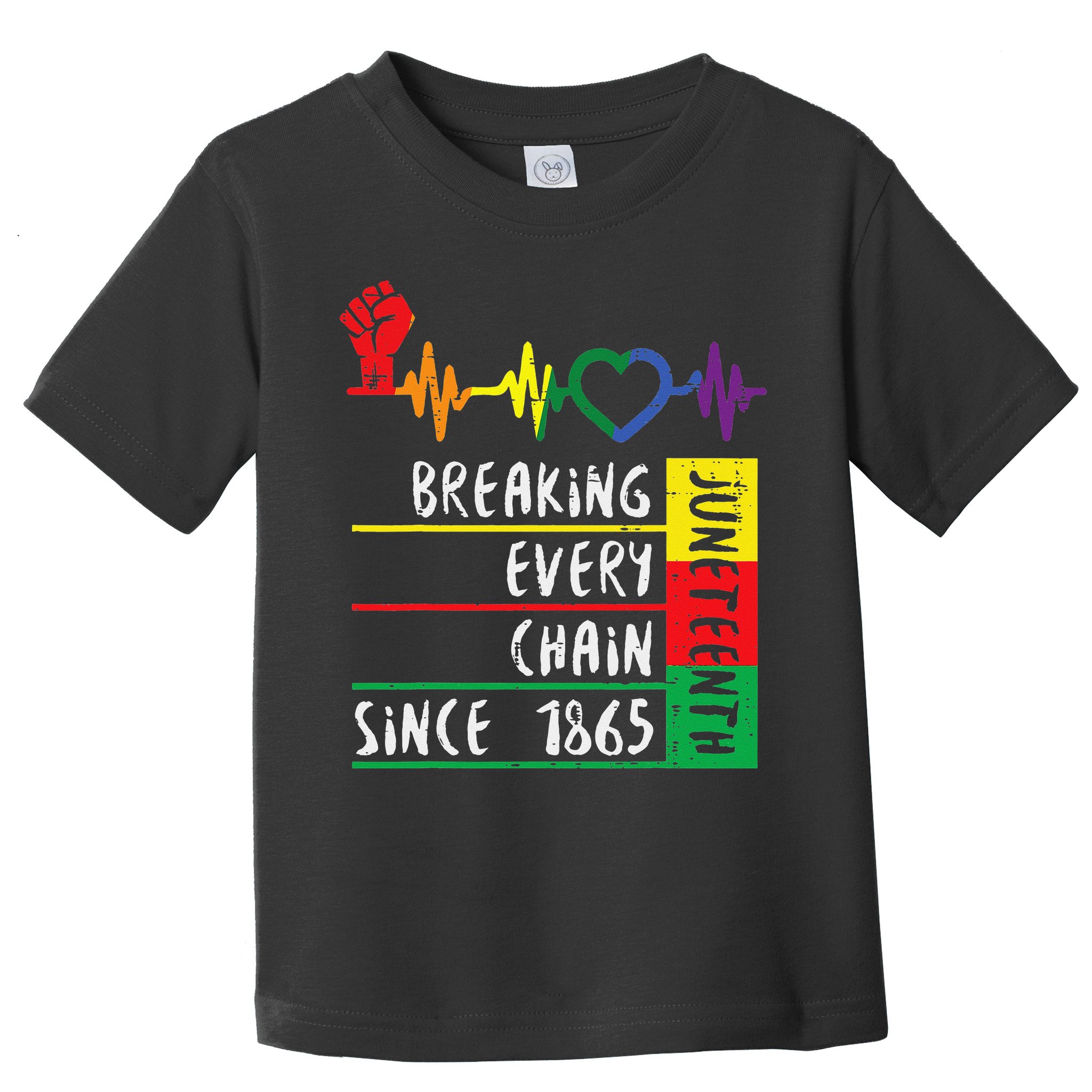 Juneteenth Breaking Every Chain Since 1865 Toddler T-Shirt