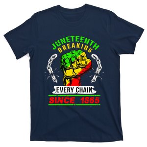 Juneteenth Breaking Every Chain Since 1865 African American T-Shirt